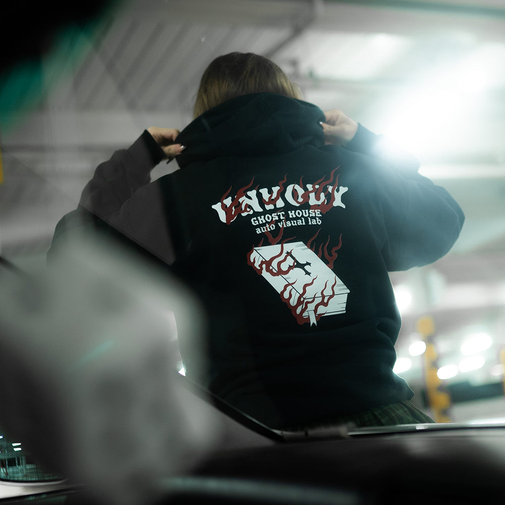 GH Printed Hoodies (Black)