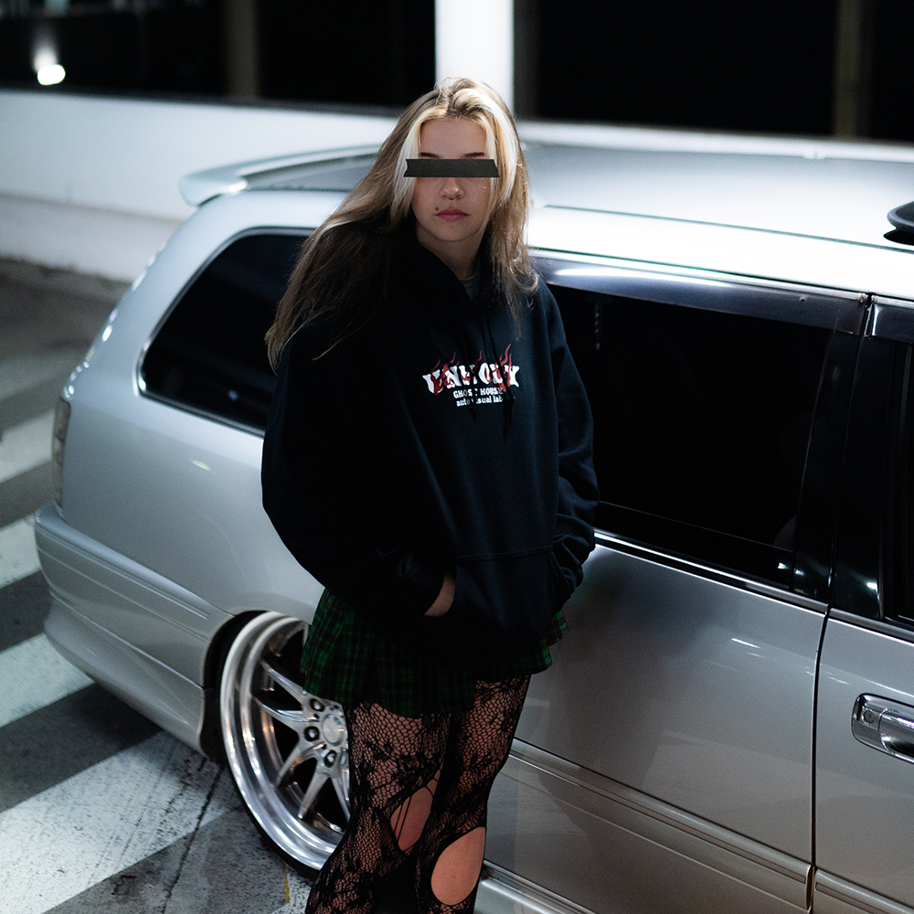 GH Printed Hoodies (Black)