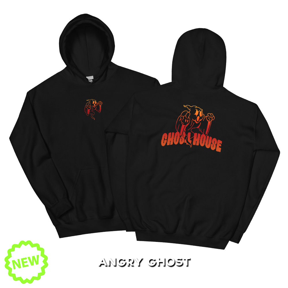 GH Printed Hoodies (Black)