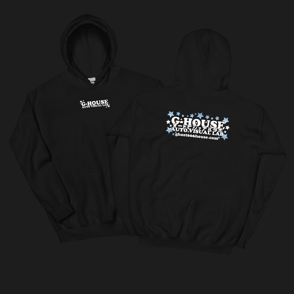 GH Printed Hoodies (Black)