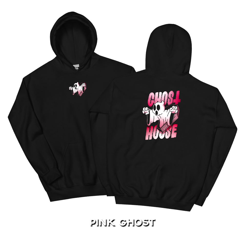 GH Printed Hoodies (Black)