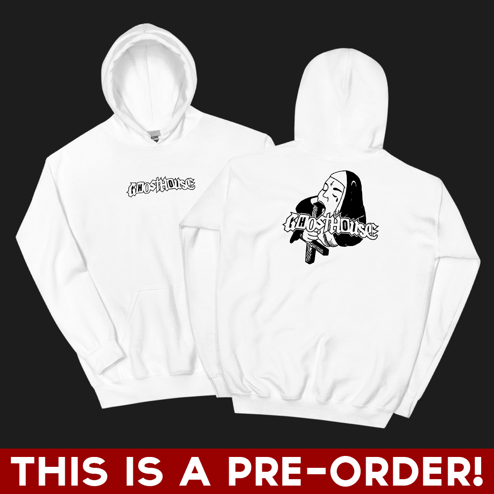 PRE-ORDER] GH Printed Hoodies (White) – ghost666house