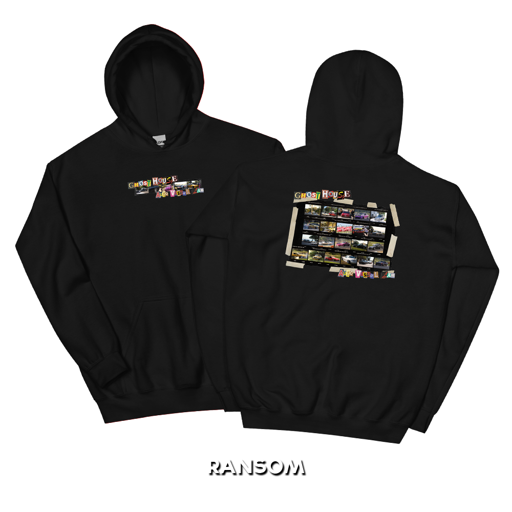 GH Printed Hoodies (Black)