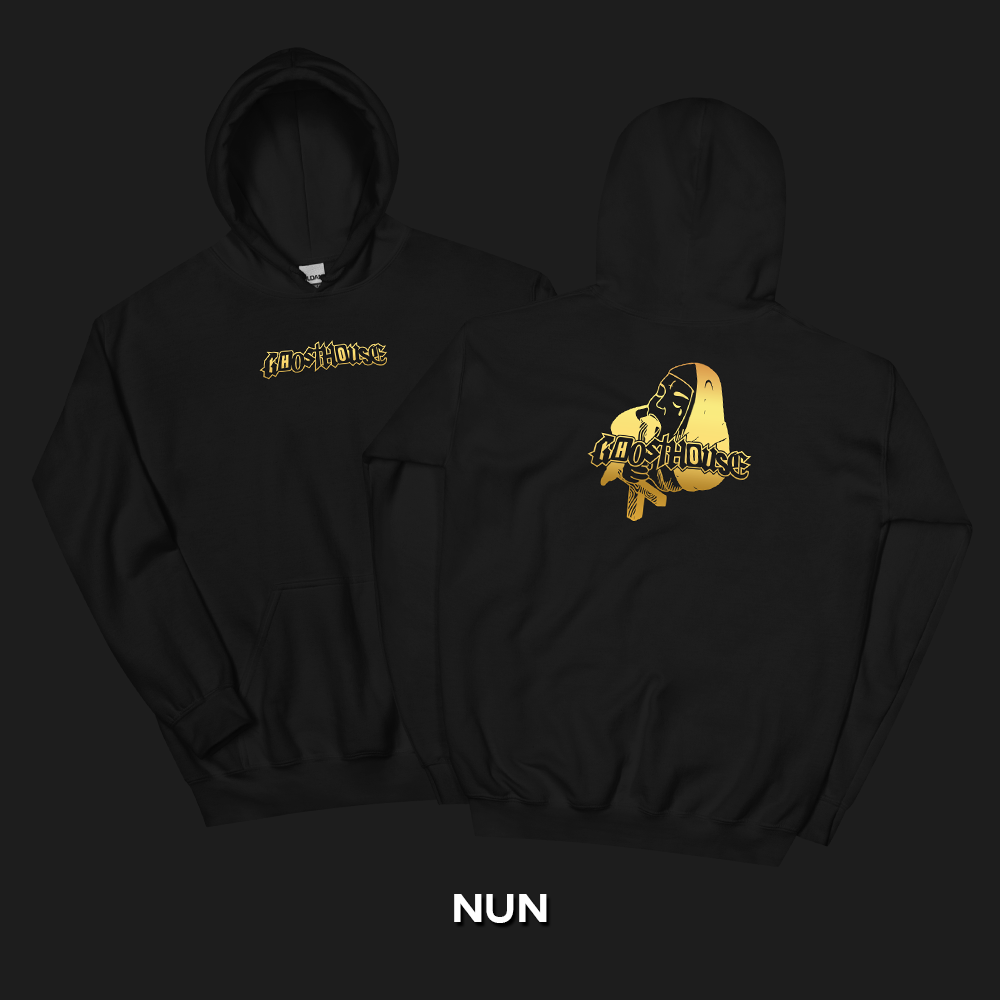 GH Printed Hoodies (Black)