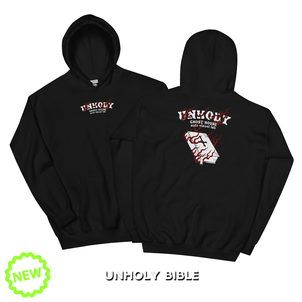 GH Printed Hoodies (Black)