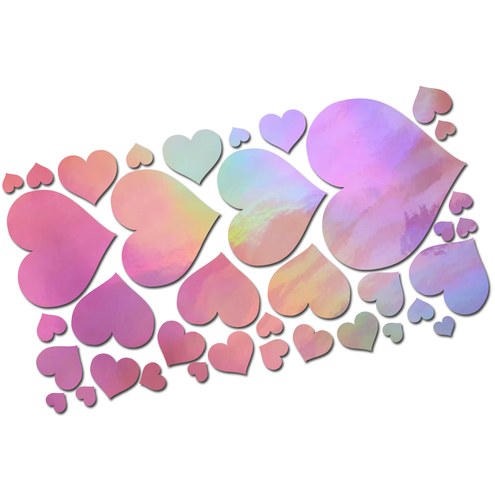 Sticker Sheet - Hearts
