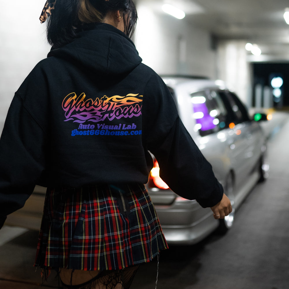 GH Printed Hoodies (Black)