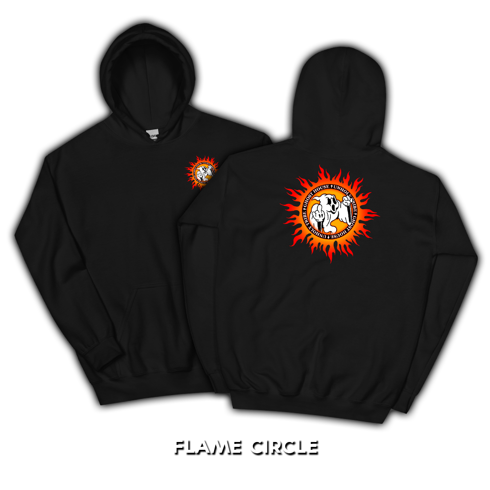 GH Printed Hoodies (Black)