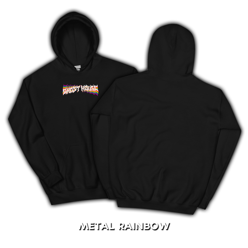 GH Printed Hoodies (Black)