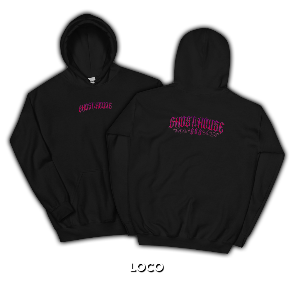GH Printed Hoodies (Black)