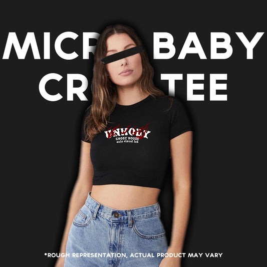 [PREORDER]"Micro Baby Crop Tee"