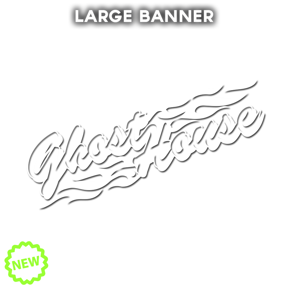 LARGE GH Flames sticker