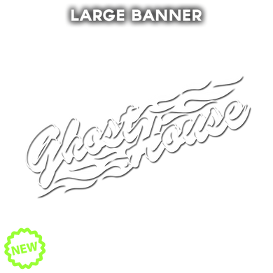 LARGE GH Flames sticker