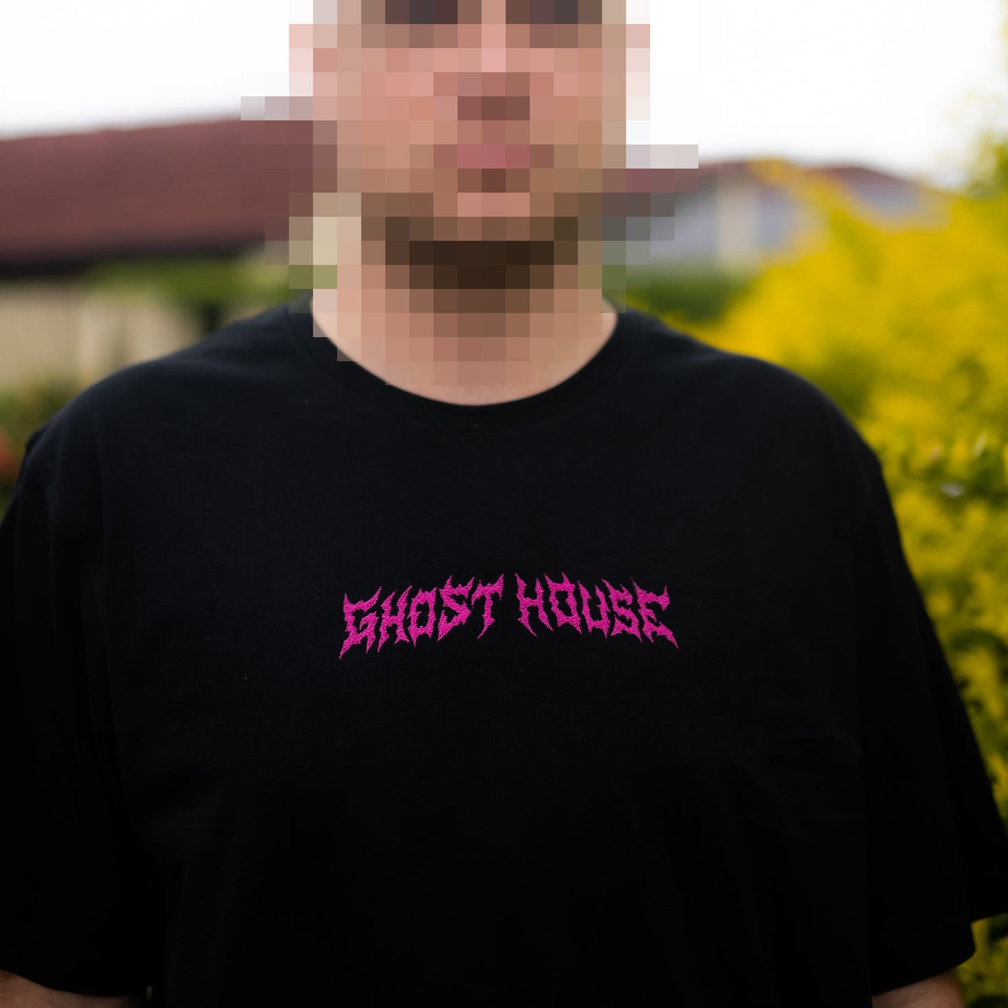 GH "Metal" Embroidered Shirt (Pink)