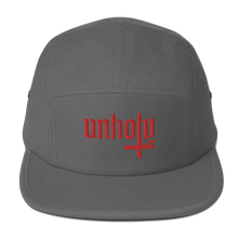 Load image into Gallery viewer, Unholy Embroidered Five Panel Cap