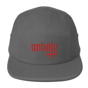 Unholy Embroidered Five Panel Cap