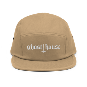 Old English Embroidered Five Panel Cap