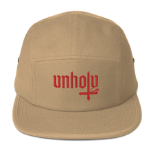 Load image into Gallery viewer, Unholy Embroidered Five Panel Cap
