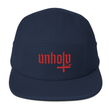 Load image into Gallery viewer, Unholy Embroidered Five Panel Cap