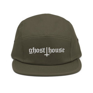 Old English Embroidered Five Panel Cap