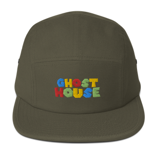 Nario Embroidered Five Panel Cap