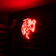 Load image into Gallery viewer, Angry Ghost Neon Sign