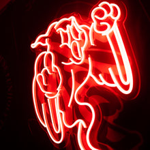Load image into Gallery viewer, Angry Ghost Neon Sign