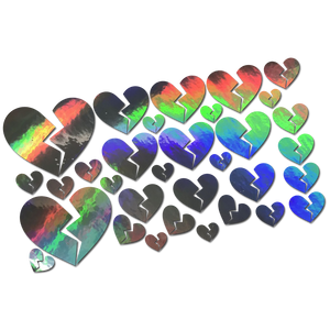 Sticker Sheet - Broken Hearts