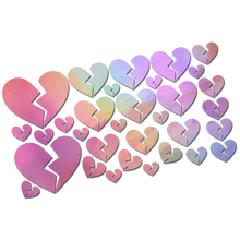 Load image into Gallery viewer, Sticker Sheet - Broken Hearts