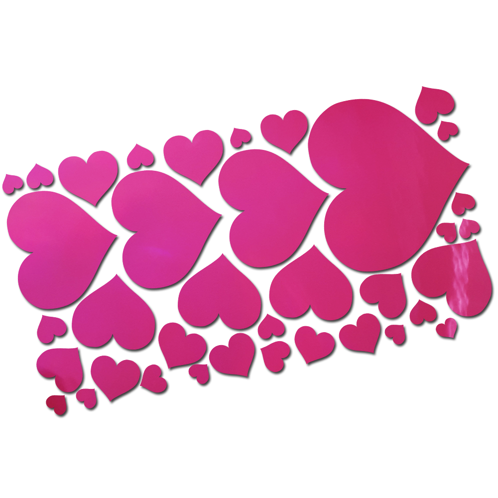 Sticker Sheet - Hearts