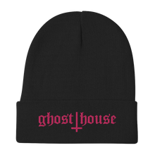 Load image into Gallery viewer, Old English Embroidered Beanie (Pink)