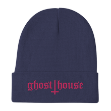 Load image into Gallery viewer, Old English Embroidered Beanie (Pink)