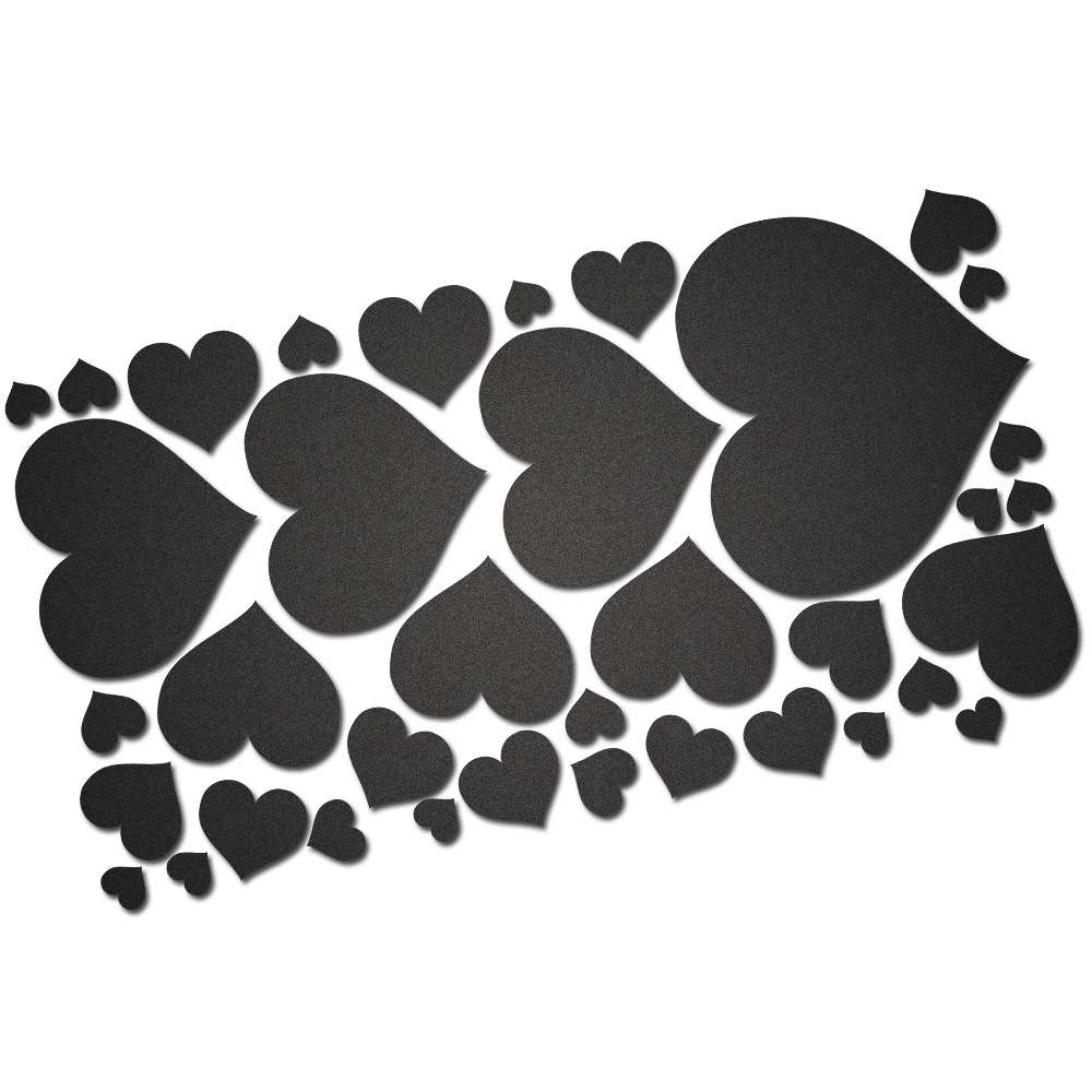 Sticker Sheet - Hearts