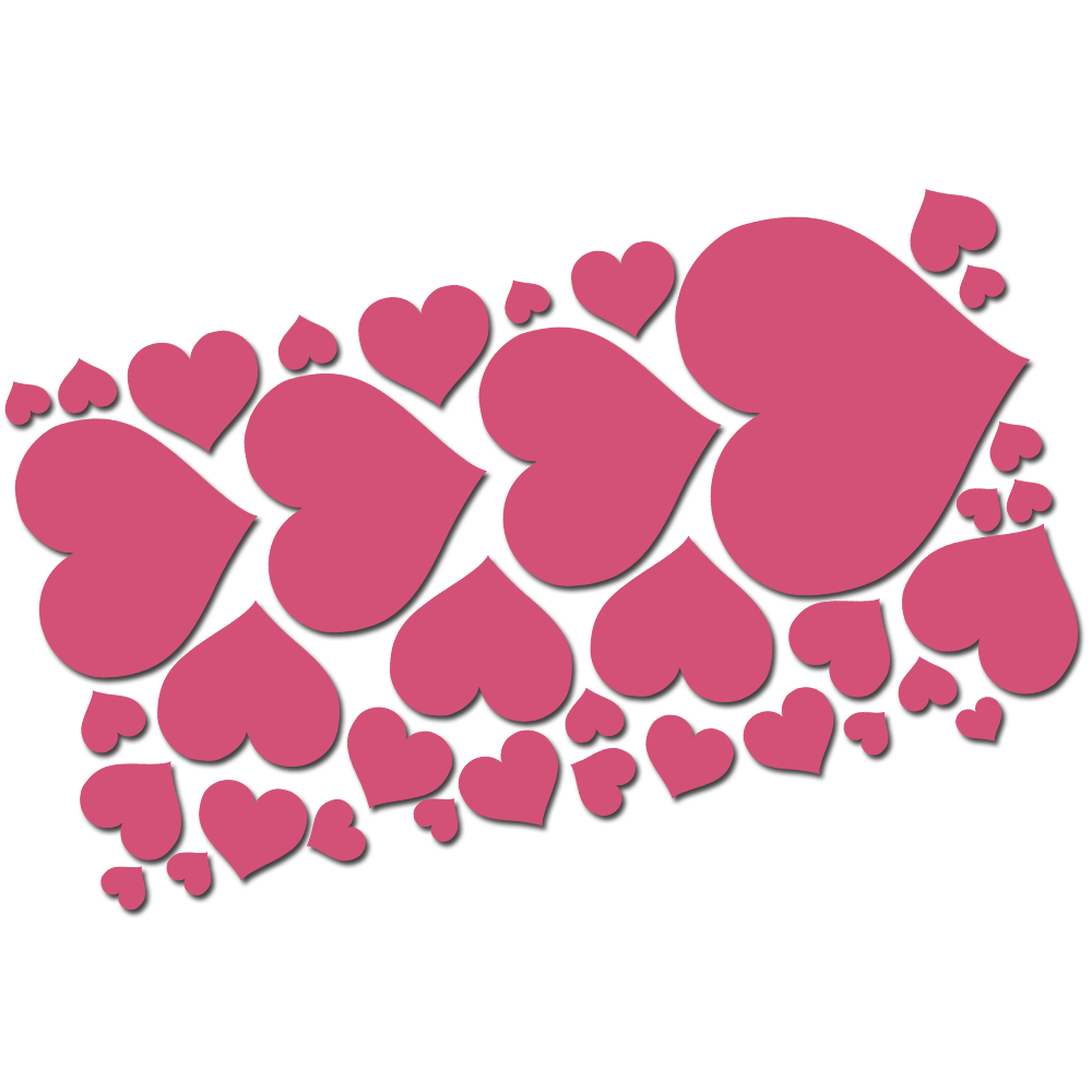 Sticker Sheet - Hearts