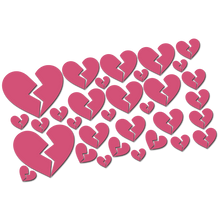 Load image into Gallery viewer, Sticker Sheet - Broken Hearts
