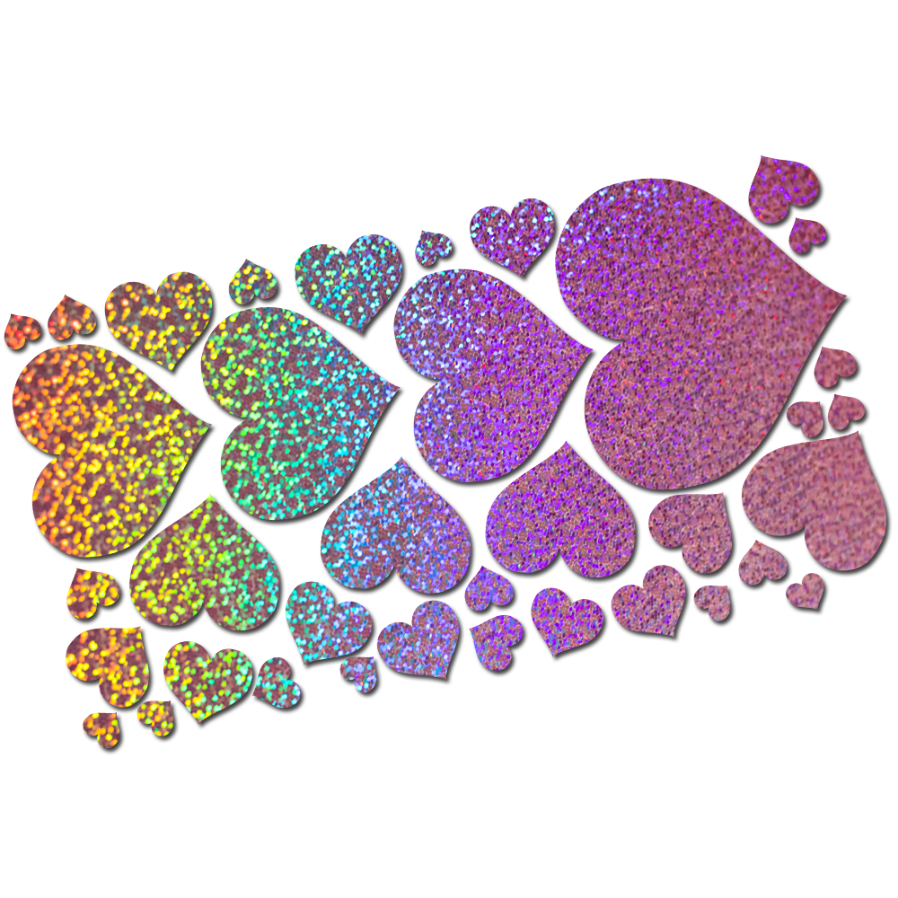 Sticker Sheet - Hearts