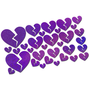 Sticker Sheet - Broken Hearts