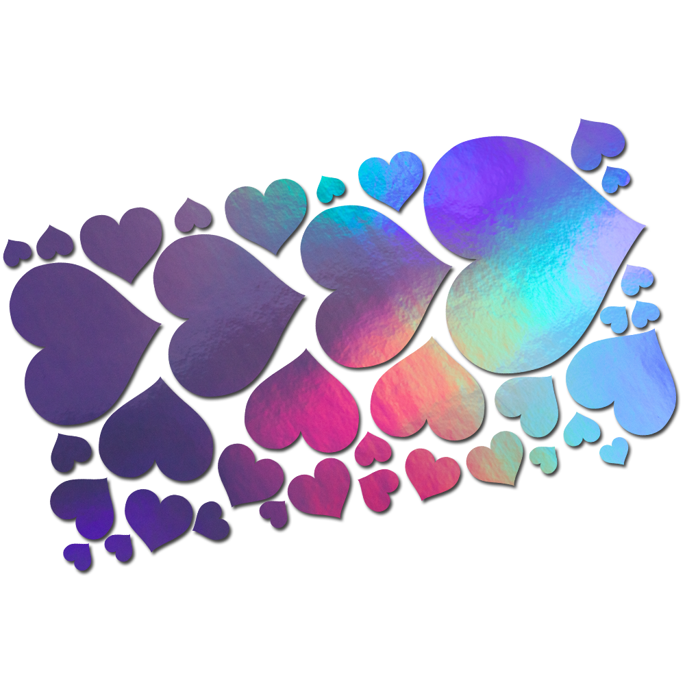 Sticker Sheet - Hearts