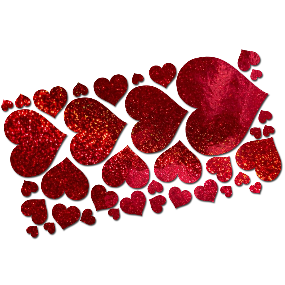 Sticker Sheet - Hearts