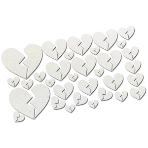 Sticker Sheet - Broken Hearts